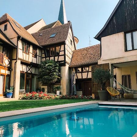 Maison D'Hotes La Rose D'Alsace Rosheim Exterior foto